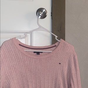pink Tommy Hilfiger sweater